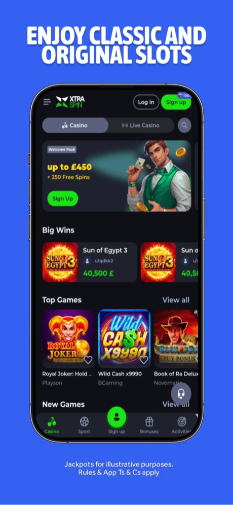 The National Casino: Official Screenshot